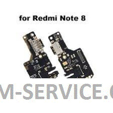 Блок захранване ( PCB ) за Xiaomi Redmi Note 8 / Model: M1908C3JG, M1908C3JE, M1908C3JH + микрофон, ОЕМ